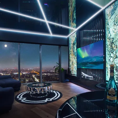 Апартаменти 30th+ Floor In Sky Tower Вроцлав