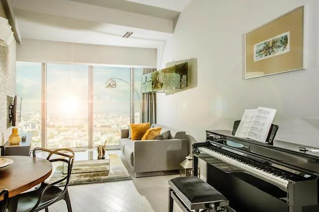 30th+ Floor In Sky Tower Appartement Wrocław