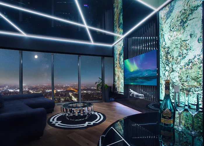 Appartement 30th+ Floor In Sky Tower Wrocław
