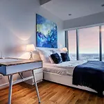 30th+ Floor In Sky Tower 公寓 弗罗茨瓦夫