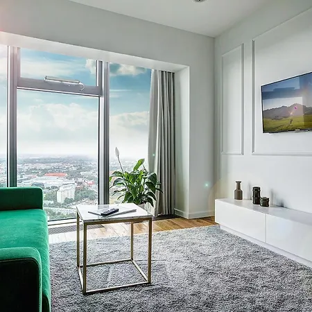 30th+ Floor In Sky Tower Apartment Wroclaw