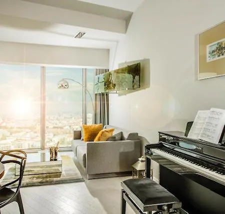 30th+ Floor In Sky Tower Apartment Wroclaw
