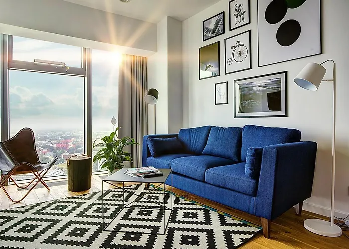 Apartman 30th+ Floor In Sky Tower Wrocław